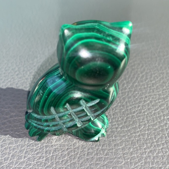Malachite mini owl - Picture 2 of 9